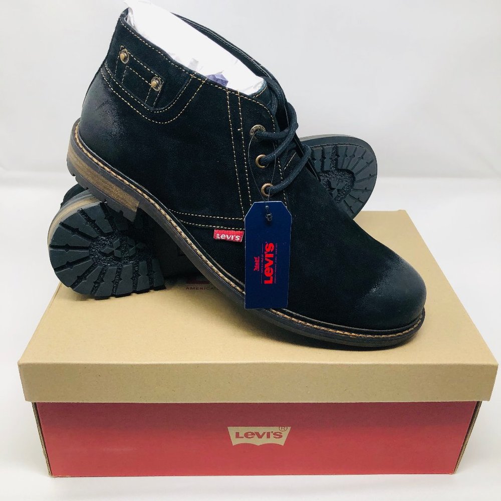 Levi's Mens Cambridge Chukka Boot (Black)